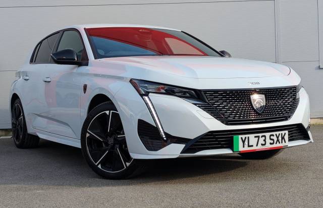 Peugeot E-308 54kWh GT Auto 5dr Hatchback Electric White