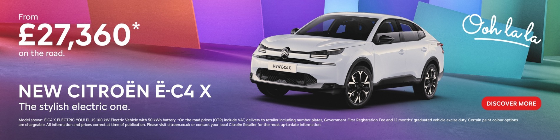 citroen C4 X banners