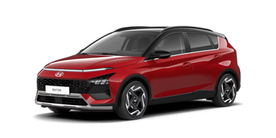 New Hyundai BAYON - Dragon Red Pearl